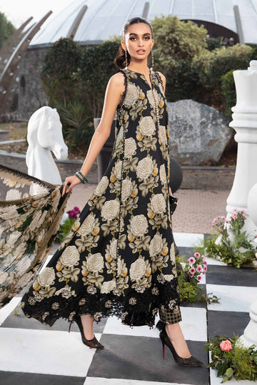 Maria B MPT-2103-B Mprint Lawn Online Shopping
